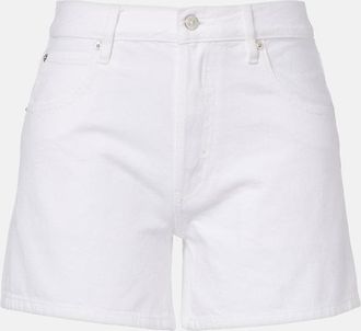 Frame Denim The Long Hang denim shorts