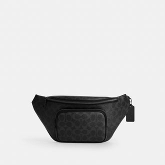 Coach Travis Belt Bag 35 In Signature Canvas
