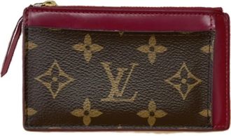 Louis Vuitton Bordeaux Brown Monogram Monogram Coin Purse/Coin Case (Pre-Owned)