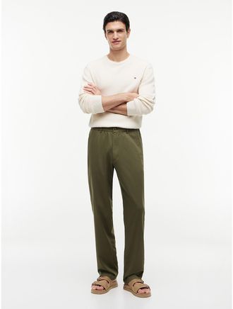 Tommy Hilfiger Mens Regular Fit Pull-On Pant - Dark Greenery - 30W x 30L