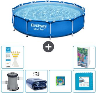 Bestway Piscina Bestway Steel Pro Redonda - 366x76 Cm - 7-piezas S229