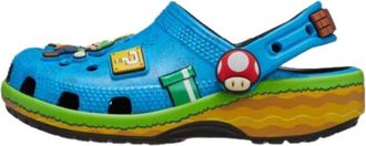 Crocs (TD) Crocs x Super Mario Classic Clog Blue Multi 212140-90H
