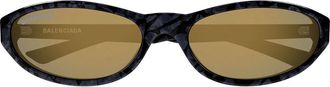 Balenciaga Sunglasses Bb0007 S 010 Black/Gold Unisex