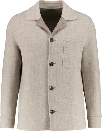 Eleventy Lichtgewicht Jas - Heren - Zomerjassen - Grijs - 2XL - Leer - Jassen