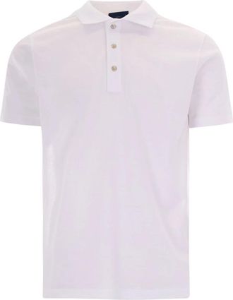 Paul & Shark Finta Tre Bottoni - Heren - Polos - Wit - XL - Katoen - Tops