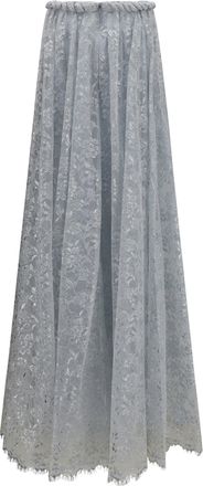 Zimmermann Womens Carousel Metallic Twist Dress Silver Polyester; Metal Fibers