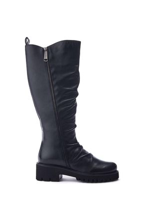 Moda in Pelle Moda in Pelle Womens Riez Black Boots Leather - Size EU 38