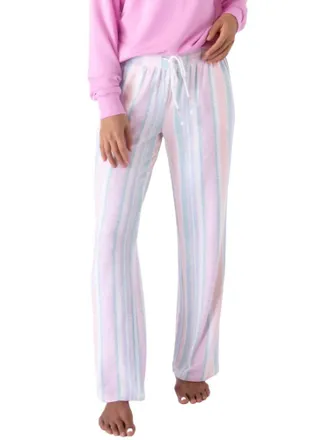 PJ Salvage Stripe Baja Babe Pant In Ivory