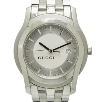 Gucci Pre-owned Watches, male, White, Size: ONE SIZE Pre-owned 5500Xl Wristwatch