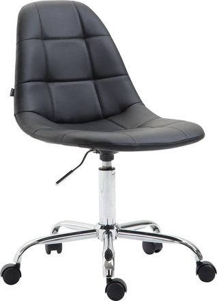 Clp Clp - Silla De Oficina Reims En Cuero Pu Negro