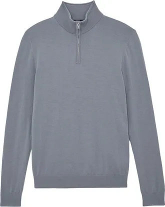 Reiss Blackhall Half Zip Fun Wool Sweater