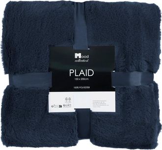 In The Mood Tela escocesa de vellón azul oscuro 200x150