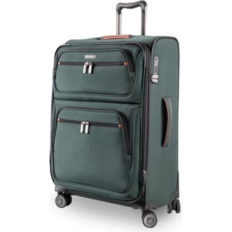 Ricardo Beverly Hills Montecito 3.0 Softside Expandable Suitcase, 25 Checked in Hunter Green at Nordstrom