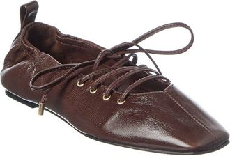 Rag & Bone Rag & Bone Sophia Leather Ballet Flat