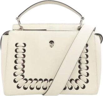 Fendi Pre-owned Handbags, female, White, Size: ONE SIZE Pre-owned Dotcom Handbag