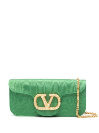 Valentino Garavani Loc&ograve; crossbodytas - Groen