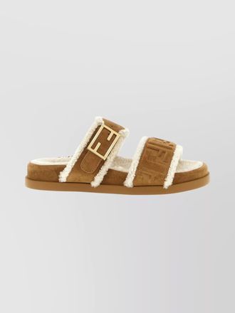 Fendi leather sandals