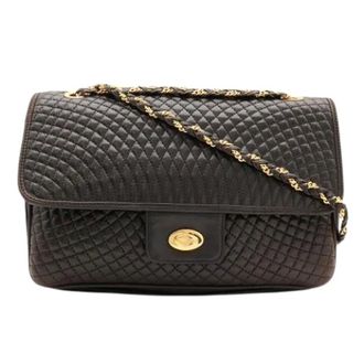 Bally Pre-owned Shoulder Bag - Dames - Pre-owned - Zwart - Maat: ONE Size Leer