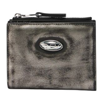 Diesel Wallets & Cardholders, female, Gray, Size: ONE SIZE Wallet with Cardholder X10503P8241