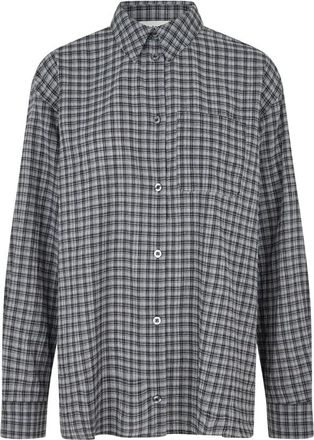 Modstr&ouml;m Knitted Jurken - Dames - Blouses & Shirts - Grijs - Maat: XL