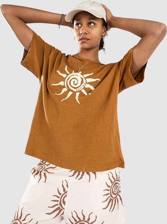 Rhythm Seafarer Overs T-Shirt braun