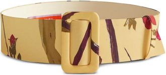 La DoubleJ Cintura con fibbia - Giallo