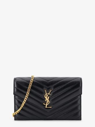 Saint Laurent Borsa a tracolla in pelle con logo Cassandre in metallo - SAINT LAURENT - gender_Woman