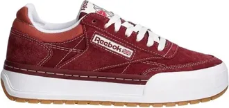 Reebok Fitness, Dames, Rood, 36 EU, Leer, Club C Megacourt