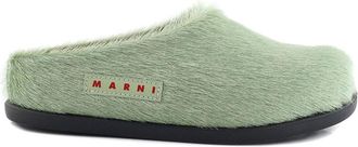 Marni Cavallino sabot with logo