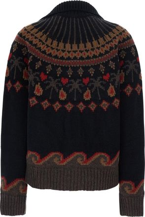 Alanui Womens Jacket Sweet Winter Black Tech Fabric Tops Top