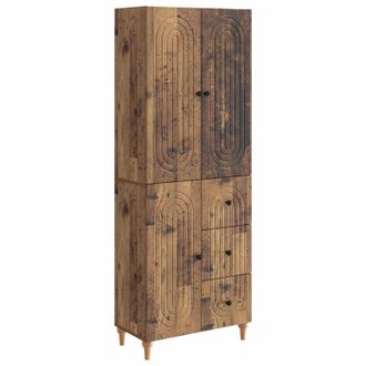 vidaXL Juego De Armarios 2 Uds. Madera De Ingenier&iacute;a Vidaxl