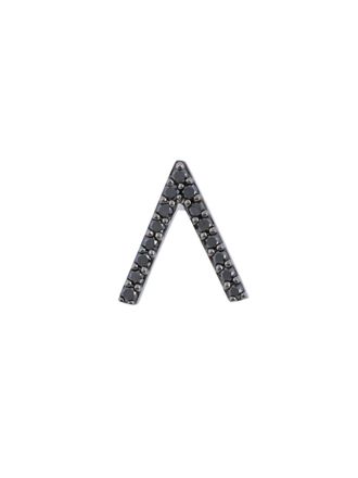 Alinka A ID diamond stud single earring - Silver