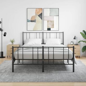 vidaXL Vidaxl - Mesita Noche 2 Uds Madera Ingenier&iacute;a Roble Sonoma 40x35x47,5 Cm