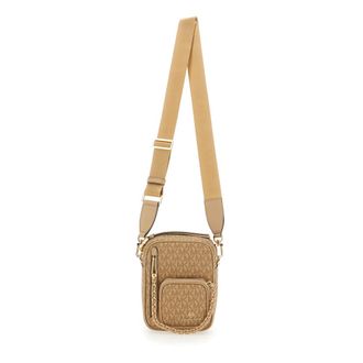 Michael Kors Tassen, Dames, Beige, ONE Size, Polyester, Elliot Crossbody Bag