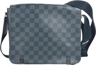 Louis Vuitton Pre-owned Damier Graphite Schoudertas - Heren - Vintage Schoudertas - Zwart - ONE Size - Vintage