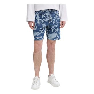 Karl Lagerfeld Heren, Korte broeken, Blauw, Maat: W31 Denim