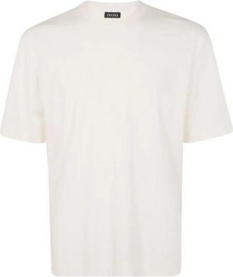 Ermenegildo Zegna Cotton And Silk T-Shirt