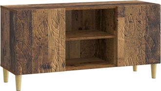 vidaXL Mueble De Tv 102 X 34,5 X 50 Cm Madera Envejecida Vidaxl