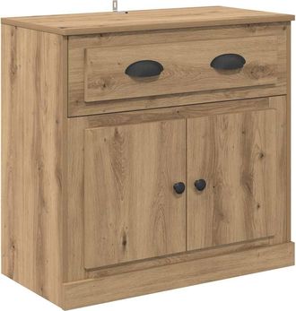 vidaXL Vidaxl Credenza Rovere Artigianale 70 X 35,5 X 67,5 Cm