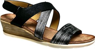 Ninety Union Panama Slingback Wedge Sandal in Black at Nordstrom Rack, Size 10