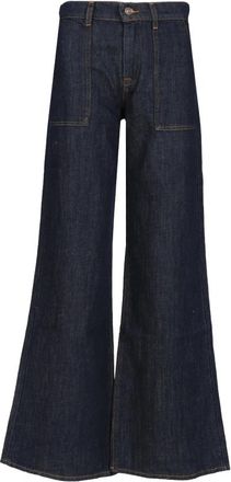 7 For All Mankind Lotta Utility Jeans - Dames - Flared Jeans - Blauw - W26 - Denim - Jeans