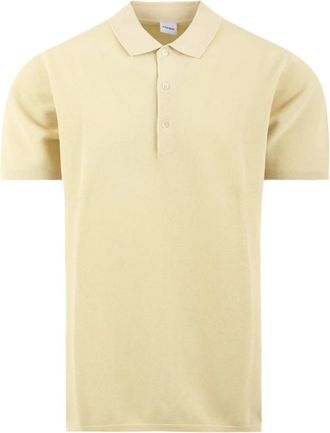 Aspesi Piquet Polo - Heren - Polos - Geel - 2XL - Katoen - Tops