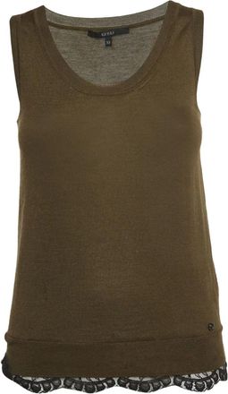 Gucci Top a maglia fine - Verde