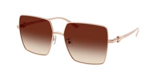 Tory Burch TY6120 335813 Womens Sunglasses Gold Size 57