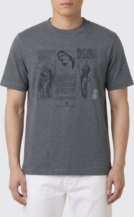 Brunello Cucinelli T-shirt in cotone stampata Brunello Cucinelli