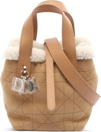 Dior Borsa tote DiorAlps Toujours mini anni 2020 - Toni neutri