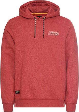 Camel Active Hoodies - Heren - Hoodies - Rood - 2XL - Hoodies & sweatvesten