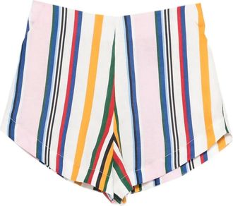 Cala de la Cruz Shorts Bahamas a righe - Rosa