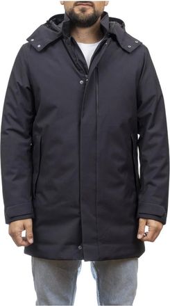 Save The Duck Parka Sid - - Coats - Uomo - Blu - M