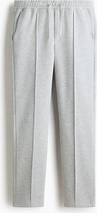 H&M Regular Fit Tailored Joggers in Light Gray Melange at Nordstrom, Size Xx-Large